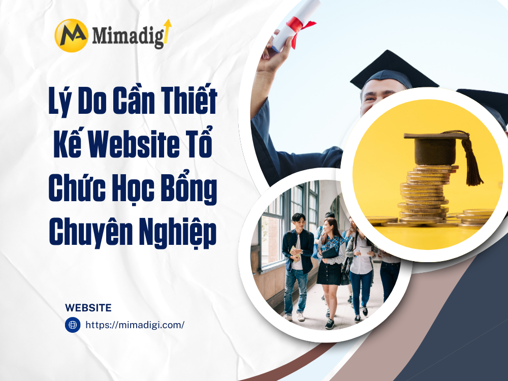 Scholarship Organization Website Design at mimadigi