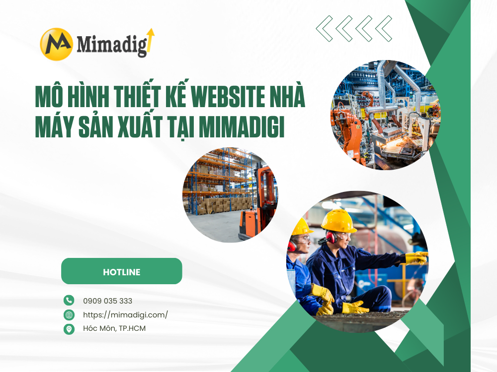 Manufacturing Plant Website Design at mimadigi