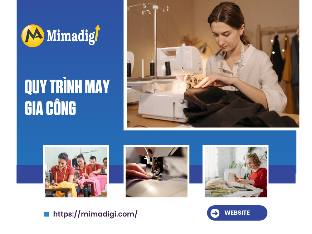 Thiết kế website xưởng may gia công tại mimadigi