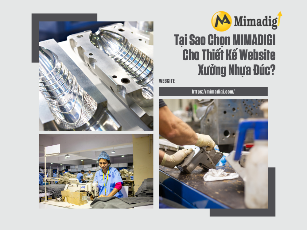 Plastic Injection Molding Factory Website Design at mimadigi