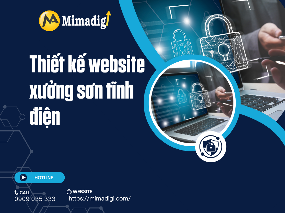 Website Design for Electrostatic Painting Workshop at mimadigi