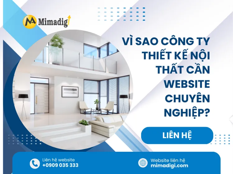 Why Interior Design Companies Need a Professional Website at mima