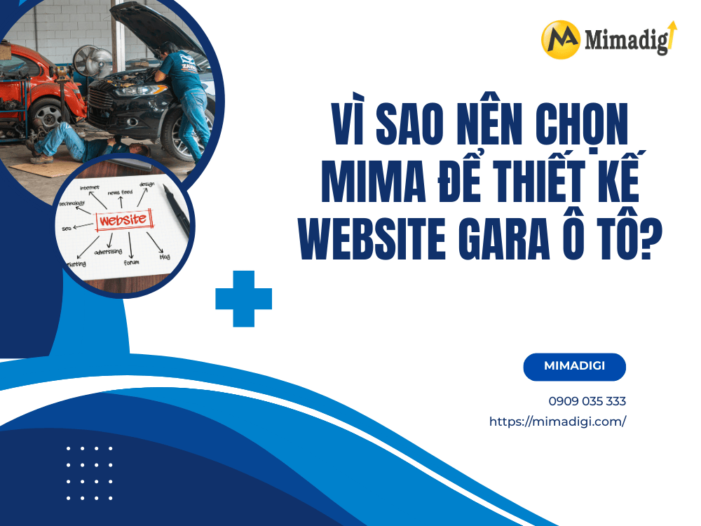Why choose MIMA to design your auto garage website? at MIMA