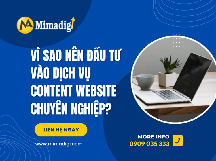 Why invest in professional website content services? at mima