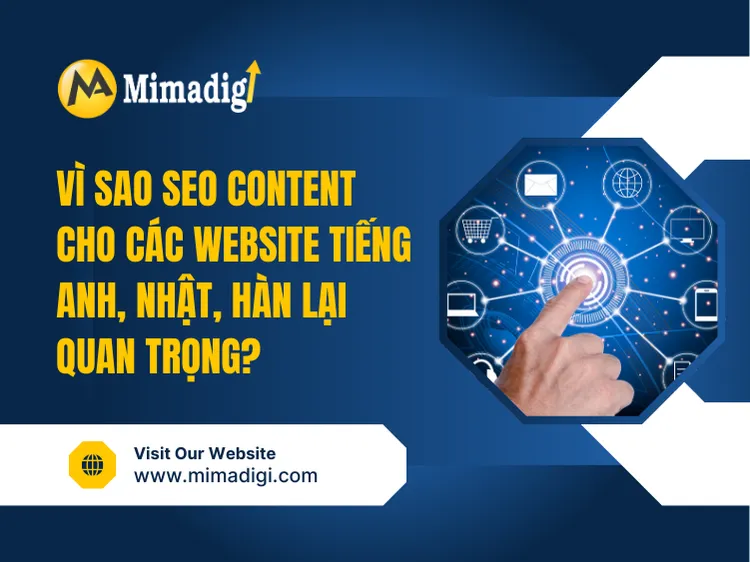 Why is SEO content important for English, Japanese, and Korean websites? at mima