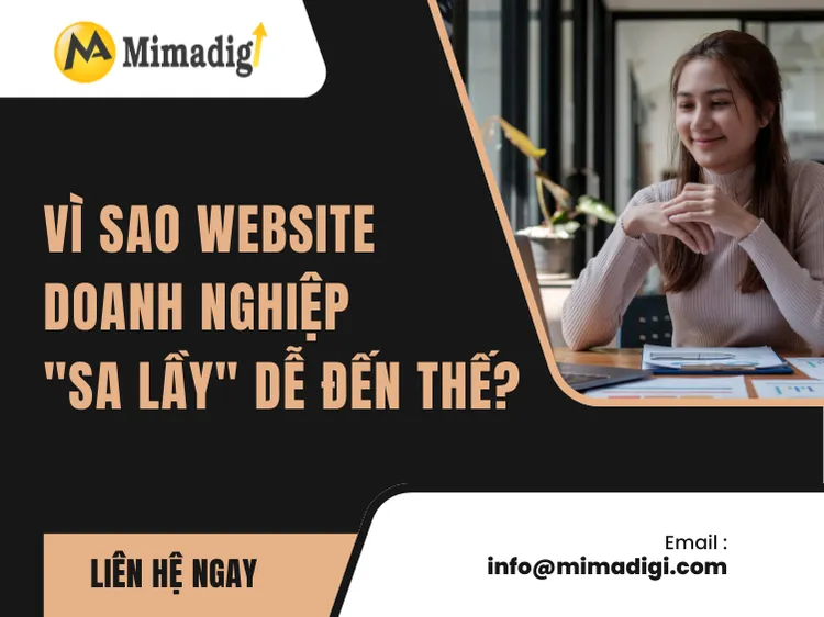 Why is it so easy for business websites to get "stuck"? at mima