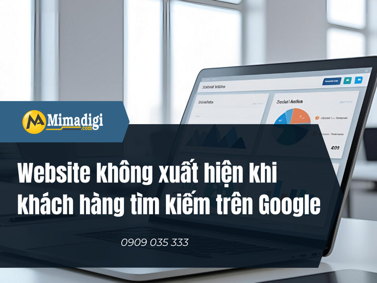 Website doesn't appear when customers search on Google