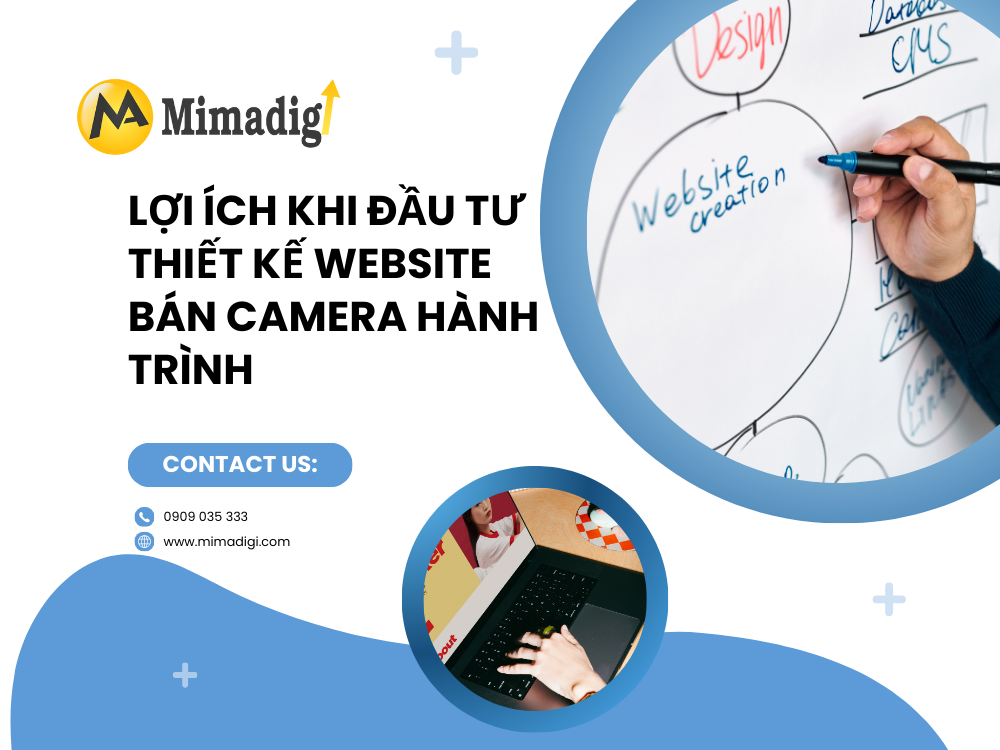 Xu hướng thiết kế website cho ngành camera hành trình tại mima