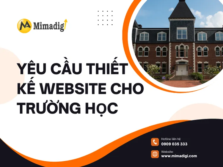 Requirements for School Website Design at mima