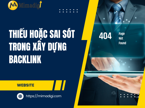 5 lỗi SEO phổ biến khiến website không lên top Google cùng MIMADIGI tìm hiểu 