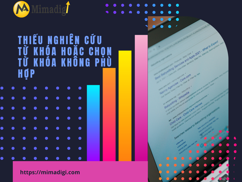 5 lỗi SEO phổ biến khiến website không lên top Google cùng MIMADIGI tìm hiểu 