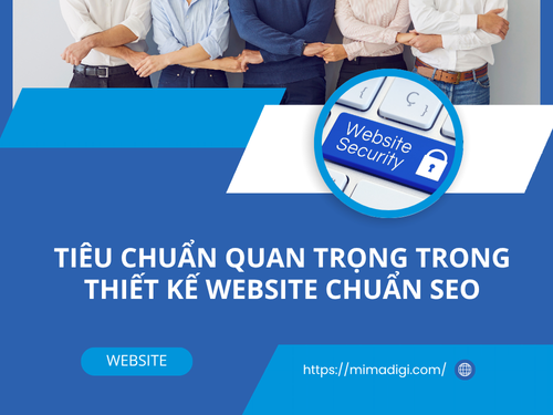 Thiết kế web chuẩn SEO tại TP.HCM của mimadigi