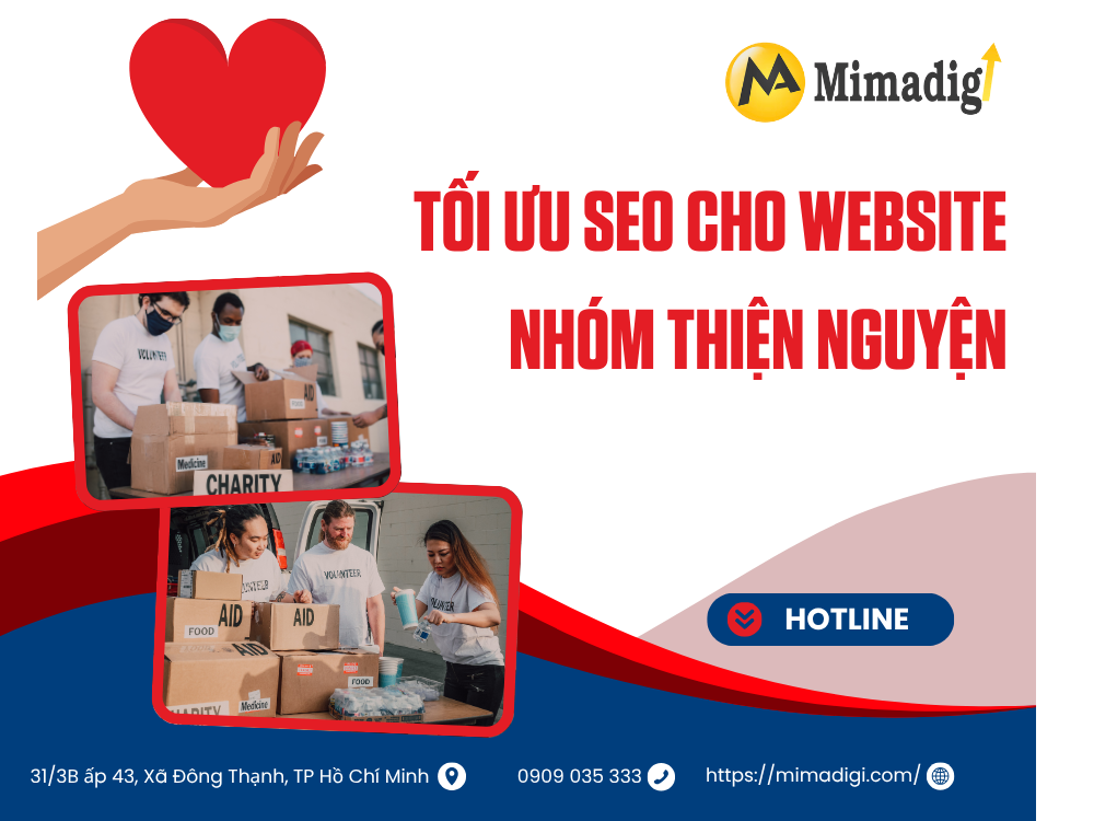 Charity Group Website Design at MIMADIGI