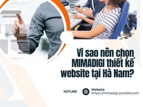 Thiết kế website tại Hà Nam – Website thương hiệu, chuẩn SEO CỦA MIMADIGI