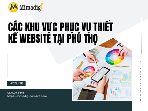 Thiết kế website tại Phú Thọ – Website doanh nghiệp chuẩn SEO của mimadigi
