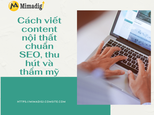 Content website cho công ty nội thất của mimadigi