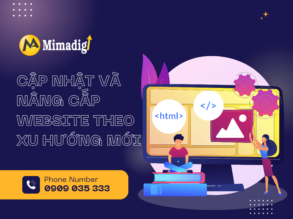 Website design in Tam Thang Ward, Ho Chi Minh City at MIMADIGI