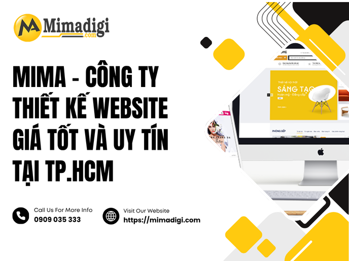 MIMA – Công Ty Thiết Kế Website Giá Tốt Và Uy Tín Tại TP.HCM