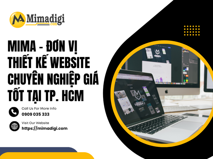 MIMA – Đơn Vị Thiết Kế Website Chuyên Nghiệp Giá Tốt Tại TP. HCM
