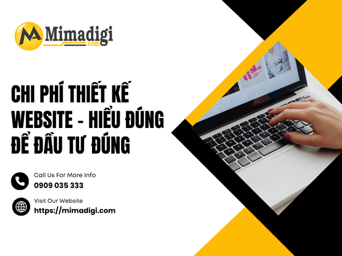 Chi Phí Thiết Kế Website – Hiểu Đúng Để Đầu Tư Đúng