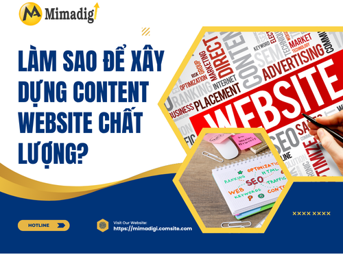 Content Website là gì? Vì sao doanh nghiệp cần? của mimadigi