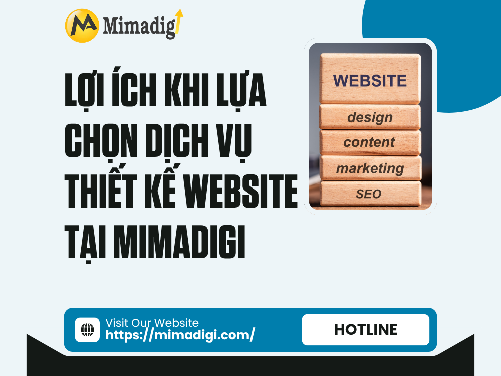 Website design in Tan Hung District, Tay Ninh City at MIMADIGI