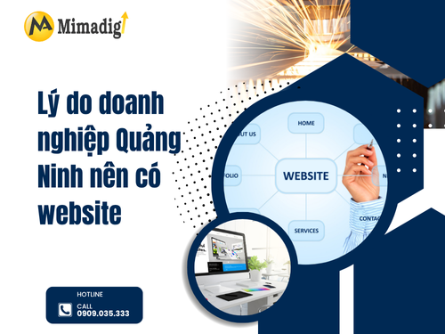 Thiết kế website tại Quảng Ninh – Website giới thiệu, bán hàng của mimadigi