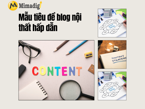 Content website cho công ty nội thất của mimadigi