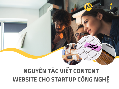 Content website cho startup công nghệ của mimadigi