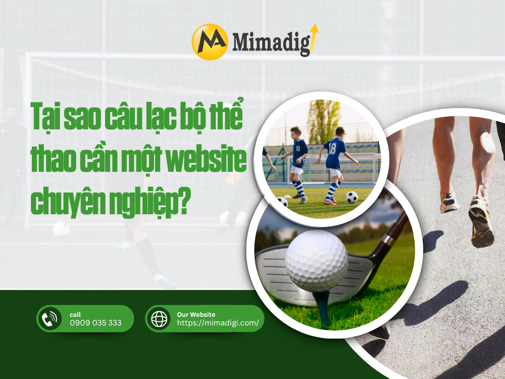 Sports Club Website Design