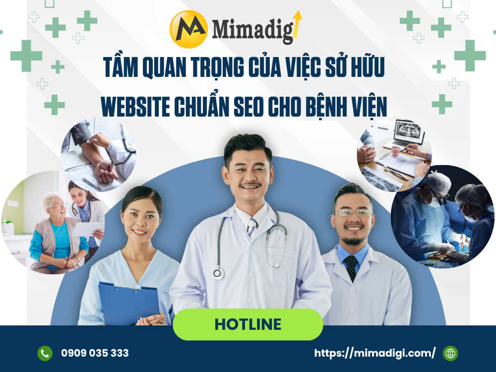Private Hospital Website Design at mimadigi