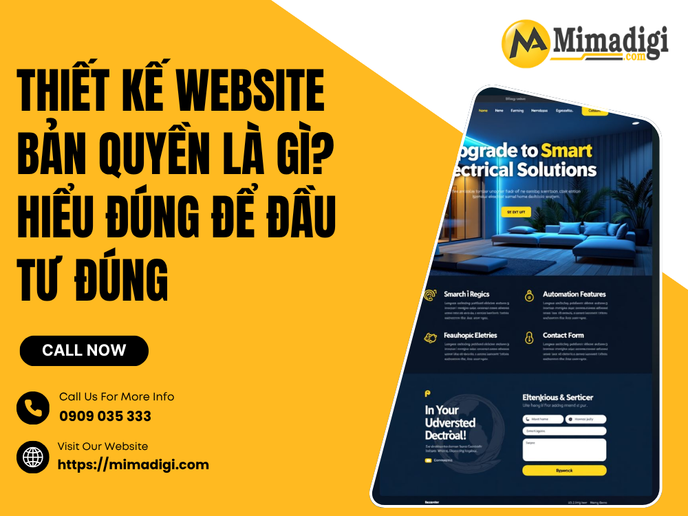 Thiết Kế Website Bản Quyền Là Gì? Hiểu Đúng Để Đầu Tư Đúng