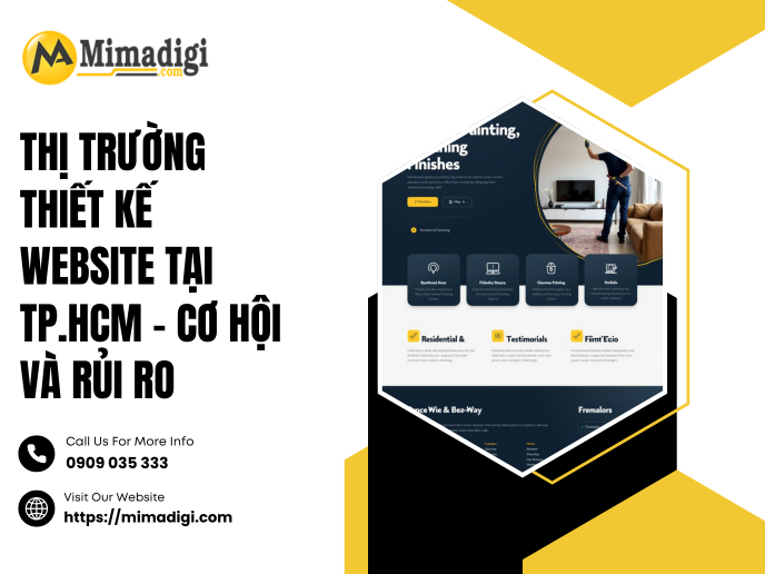 Thị Trường Thiết Kế Website Tại TP.HCM – Cơ Hội Và Rủi Ro