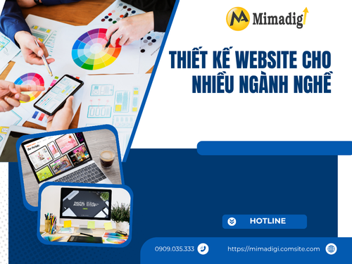 Thiết kế website tại Quảng Ninh – Website giới thiệu, bán hàng của mimadigi