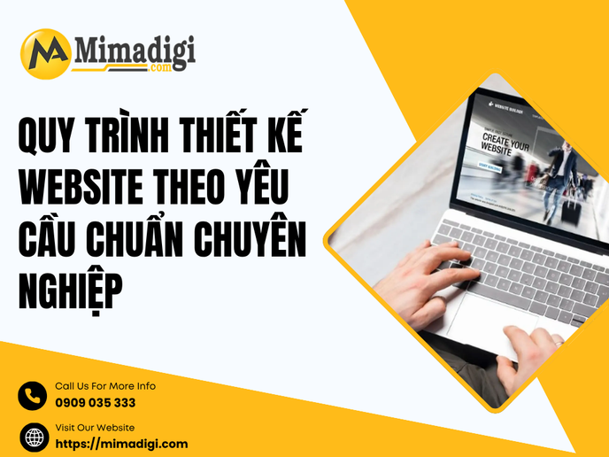 Quy Trình Thiết Kế Website Theo Yêu Cầu Chuẩn Chuyên Nghiệp
