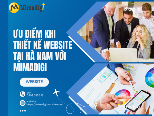 Thiết kế website tại Hà Nam – Website thương hiệu, chuẩn SEO CỦA MIMADIGI