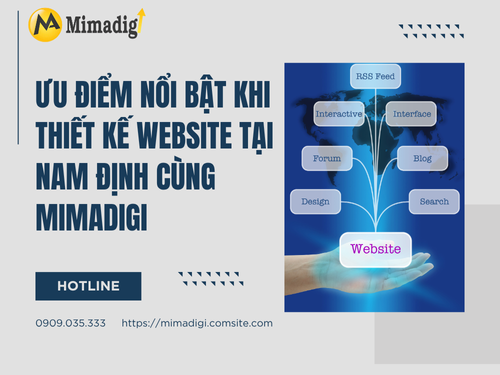 Thiết kế website tại Nam Định – Tối ưu tốc độ, bảo mật cao của mimadigi