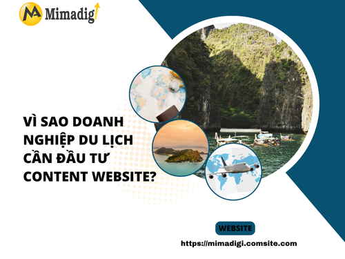 Content website cho ngành du lịch/lữ hành của mimadigi