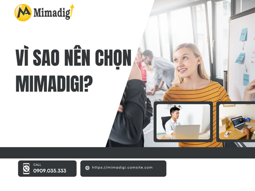 Thiết kế website tại Hưng Yên – Giao diện độc quyền, dễ chỉnh sửa của mimadigi