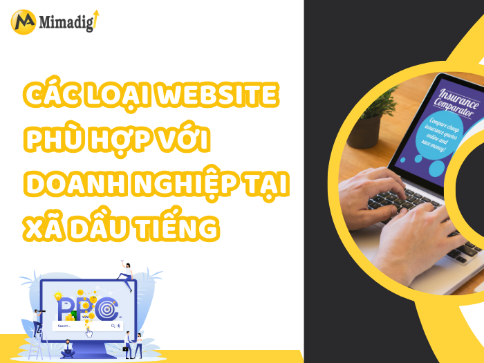 Các Loại Website Phù Hợp Với Doanh Nghiệp Tại Xã Dầu Tiếng