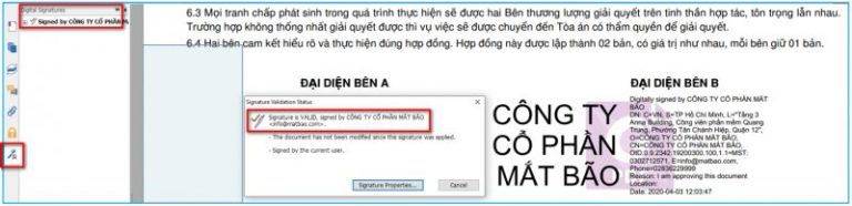 Step 8: Verify the Digital Signature After Completion