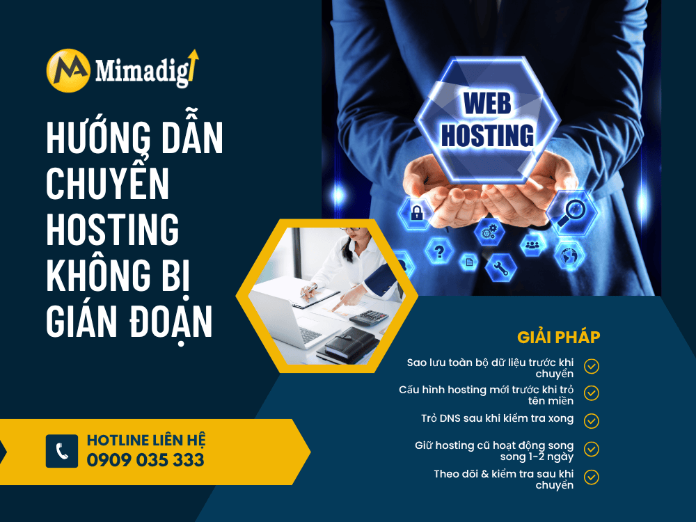 Guide to transferring hosting without interruption at MIMADIGI
