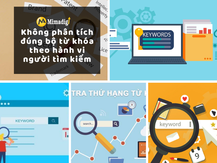 Failure to Analyze the Correct Keywords Based on Searcher Behavior at MIMADIGI