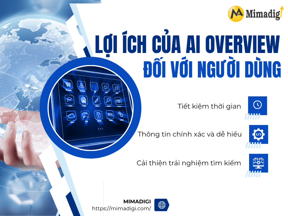 Lợi ích của AI Overview đối với người dùng 