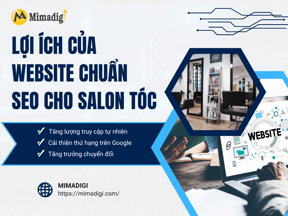 Benefits of an SEO-friendly website for a hair salon at MIMA