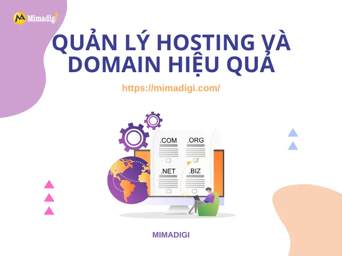 Quản lý hosting và domain hiệu quả