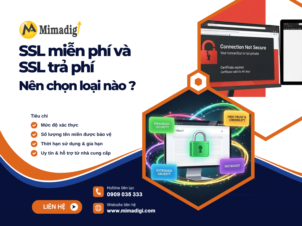 Free SSL and Paid SSL: Which should I choose? at MIMADIGI
