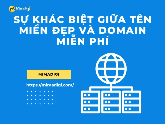 Sự khác biệt giữa tên miền đẹp và domain miễn phí