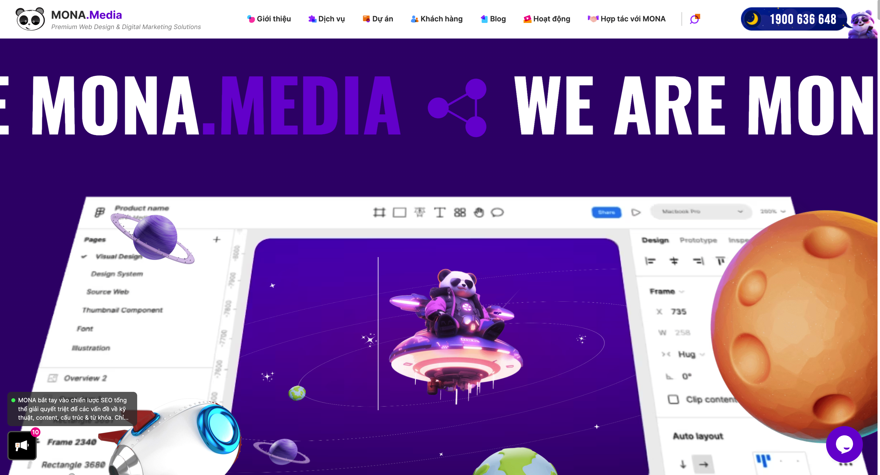 Thiết kế website trọn gói uy tín