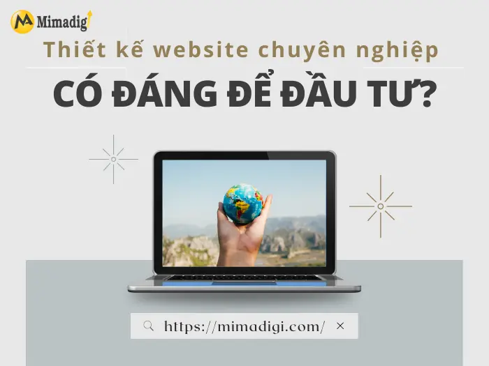 Thiết kế website chuyên nghiệp có đáng để đầu tư?